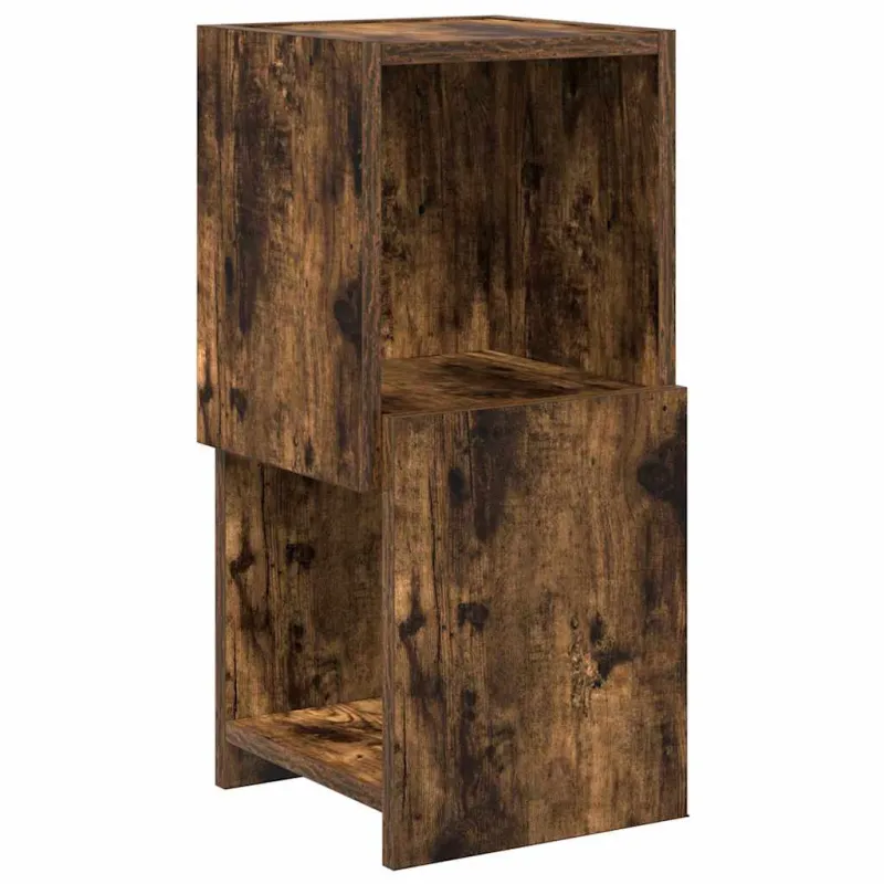 Kampinė spintelė Rūkyta ąžuolas 25,5x25x55cm Apdirbta mediena
