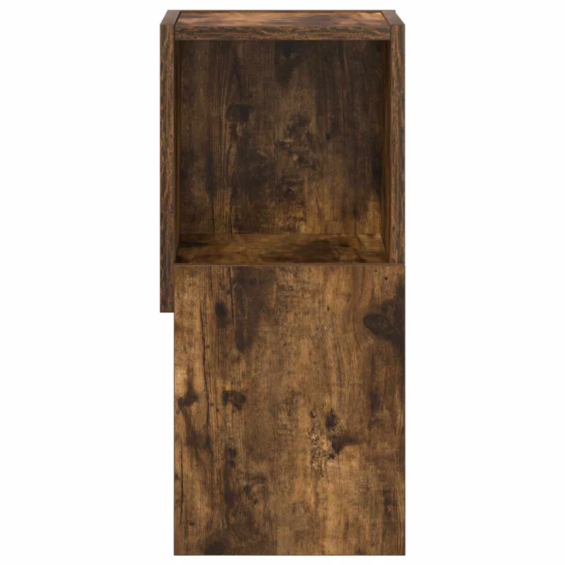 Kampinė spintelė Rūkyta ąžuolas 25,5x25x55cm Apdirbta mediena