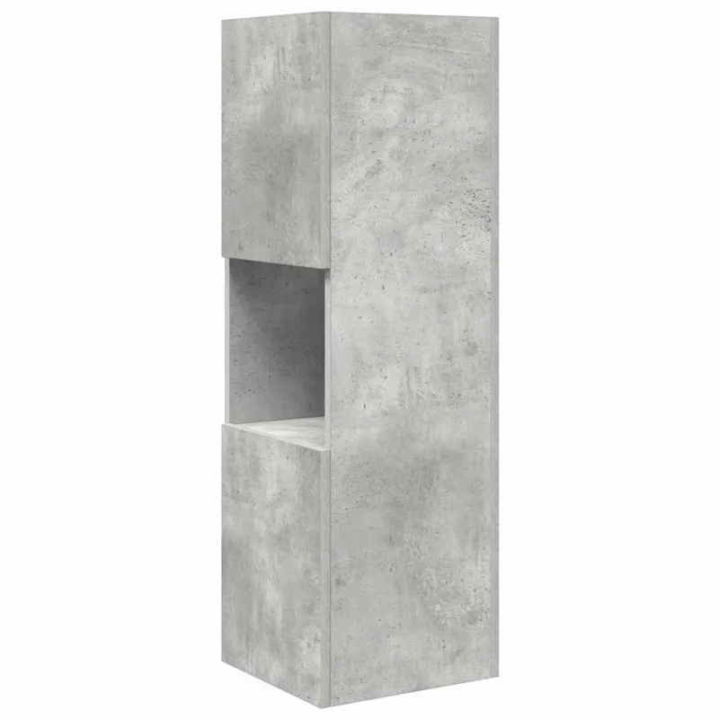Kampinė spintelė Betono pilka 30,5x30x95cm Apdirbta mediena