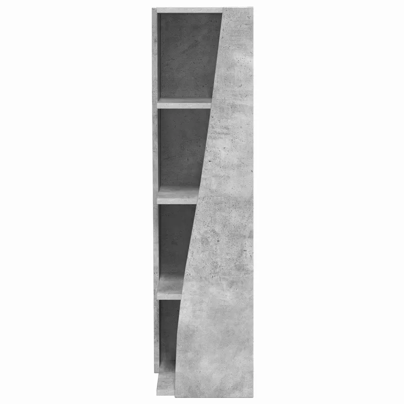 Kampinė spintelė Betono pilka 27,5x27x102cm Apdirbta mediena