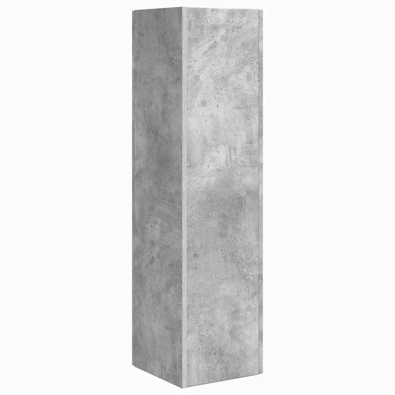 Kampinė spintelė Betono pilka 27,5x27x102cm Apdirbta mediena