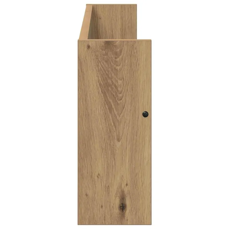Žurnalų stovas 2 pcs Amatininkų ąžuolas 80 x 12 x 30 cm
