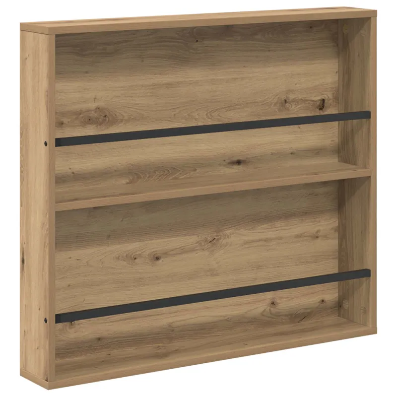 Žurnalų stovas 2 pcs Amatininkų ąžuolas 80 x 12 x 70 cm
