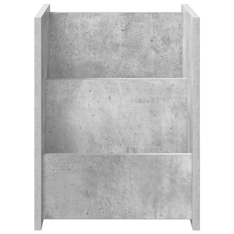 Žurnalų stovas Betono pilka 35 x 35 x 45 cm Apdirbta mediena