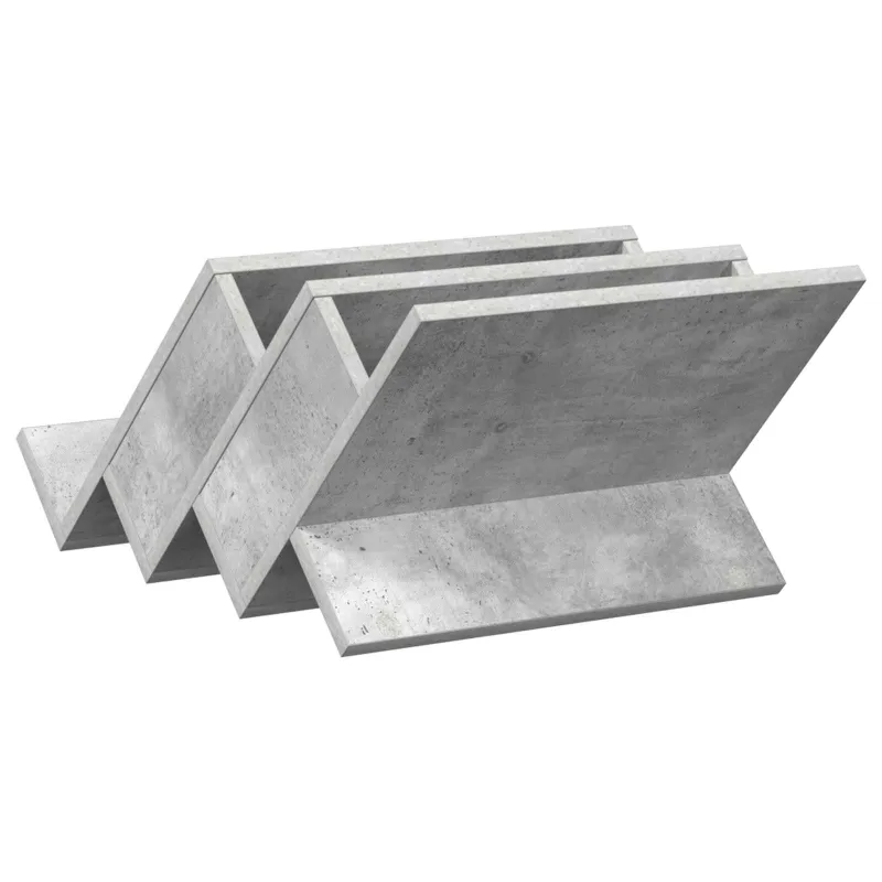 Žurnalų stovas Betono pilka 53 x 40 x 28,5 cm Apdirbta mediena