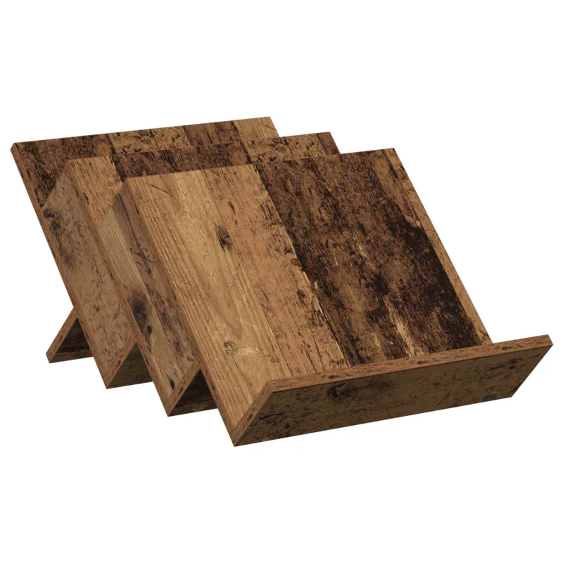 Žurnalų stovas Senas medis 53 x 40 x 28,5 cm Apdirbta mediena