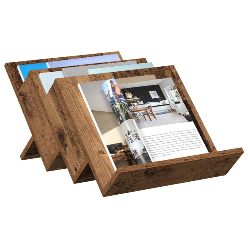 Žurnalų stovas Senas medis 53 x 40 x 28,5 cm Apdirbta mediena