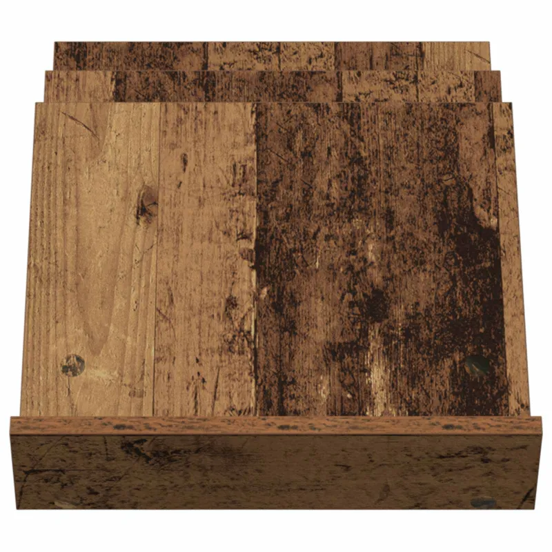 Žurnalų stovas Senas medis 53 x 40 x 28,5 cm Apdirbta mediena