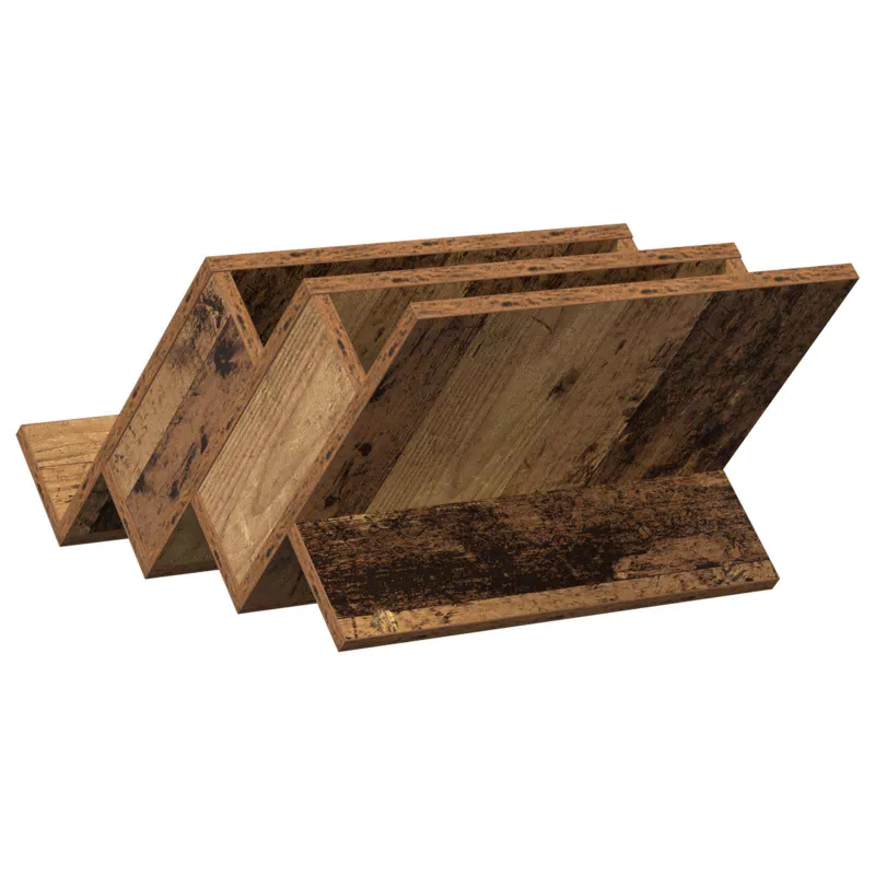 Žurnalų stovas Senas medis 53 x 40 x 28,5 cm Apdirbta mediena