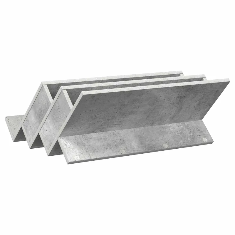 Žurnalų stovas Betono pilka 65 x 53 x 28,5 cm Apdirbta mediena
