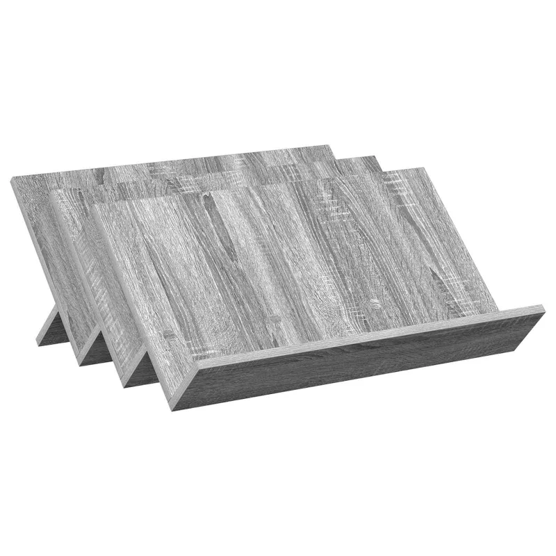 Žurnalų stovas Pilkas Sonoma 65 x 53 x 28,5 cm Apdirbta mediena