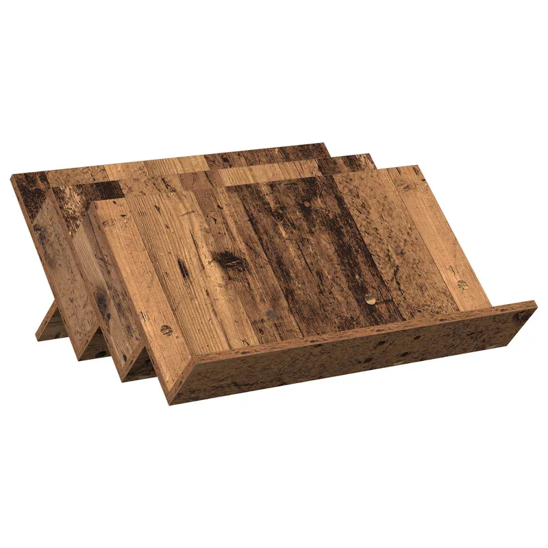 Žurnalų stovas Senas medis 65 x 53 x 28,5 cm Apdirbta mediena