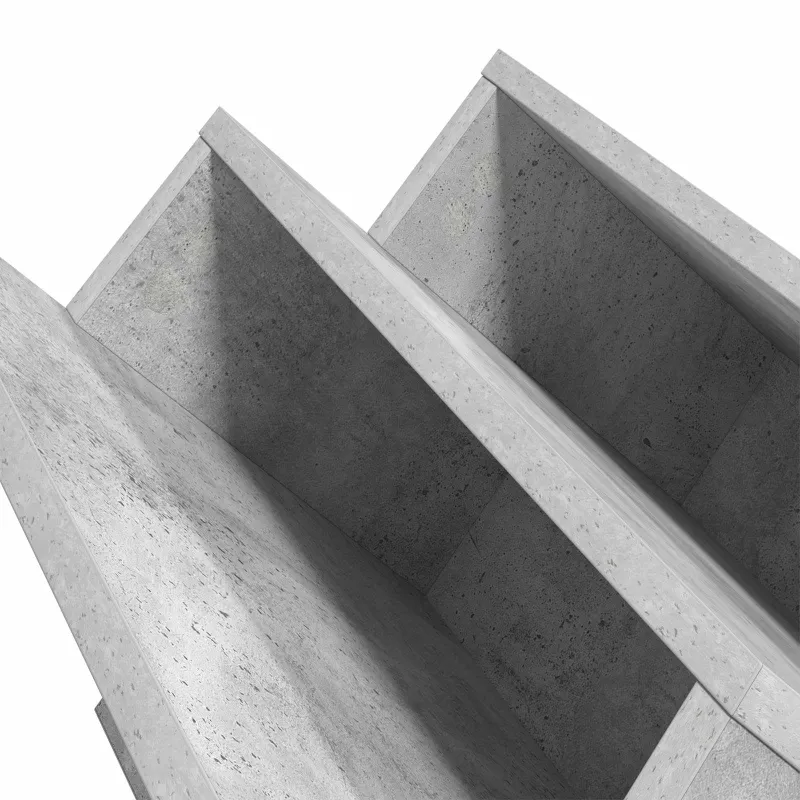 Žurnalų stovas Betono pilka 90 x 53 x 28,5 cm Apdirbta mediena