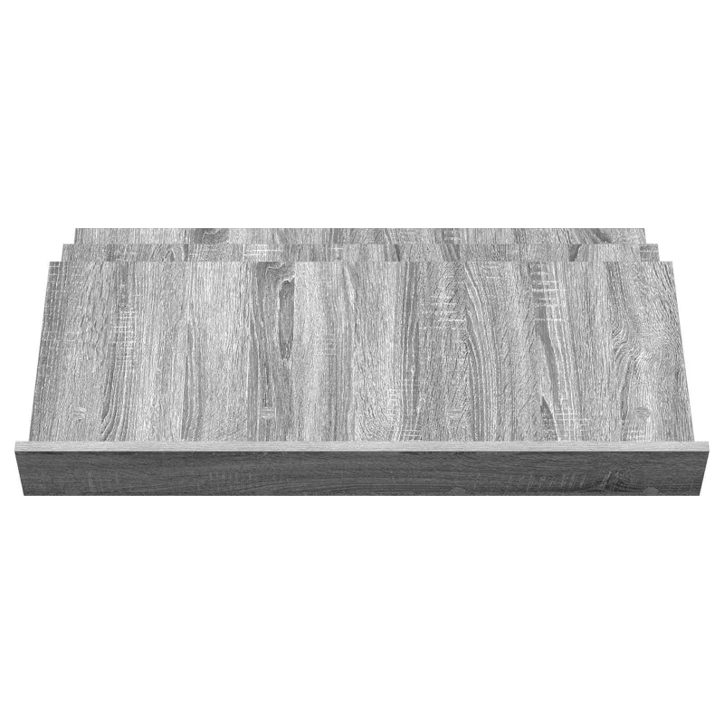Žurnalų stovas Pilkas Sonoma 90 x 53 x 28,5 cm Apdirbta mediena