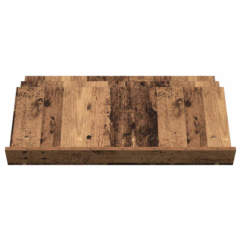 Žurnalų stovas Senas medis 90 x 53 x 28,5 cm Apdirbta mediena