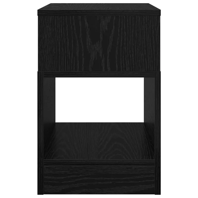 Žurnalinis staliukas 2 pcs Juodas ąžuolas 30,5 x 30 x 45 cm
