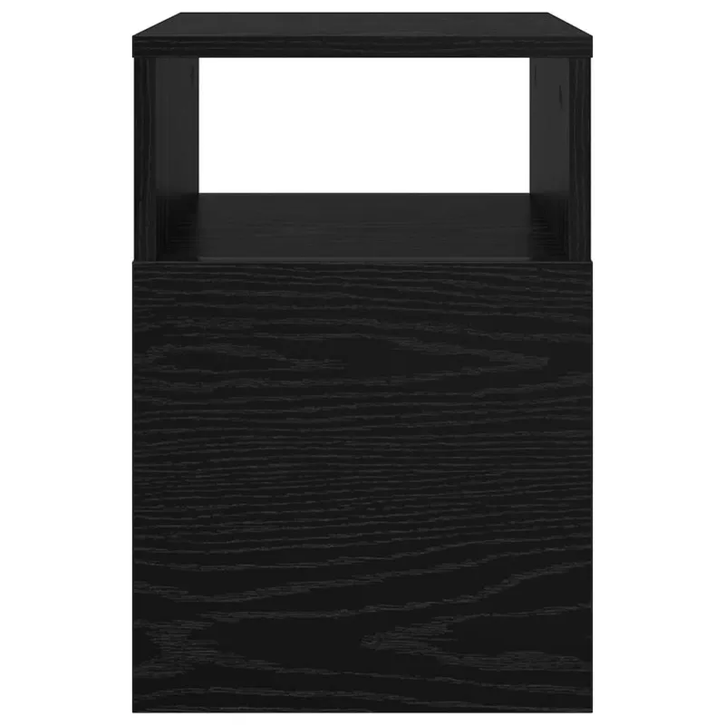 Žurnalinis staliukas 2 pcs Juodas ąžuolas 30,5 x 30 x 45 cm