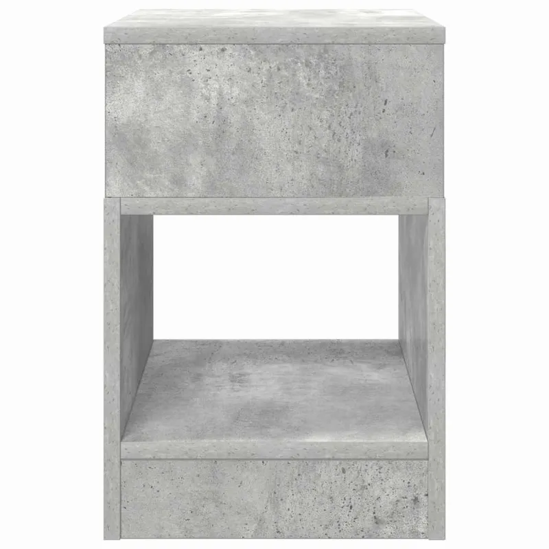 Žurnalinis staliukas 2 pcs Betono pilka 30,5 x 30 x 45 cm