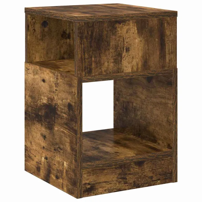 Žurnalinis staliukas 2 pcs Rūkyta ąžuolas 30,5 x 30 x 45 cm