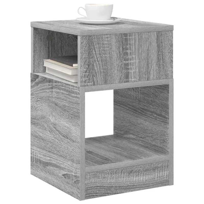 Žurnalinis staliukas 2 pcs Pilkas Sonoma 30,5 x 30 x 45 cm