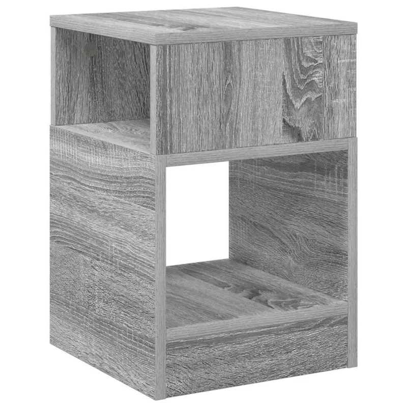 Žurnalinis staliukas 2 pcs Pilkas Sonoma 30,5 x 30 x 45 cm