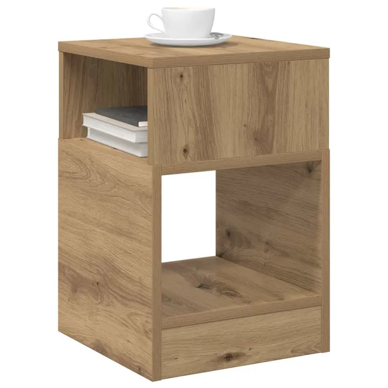 Žurnalinis staliukas 2 pcs Amatininkų ąžuolas 30,5 x 30 x 45 cm