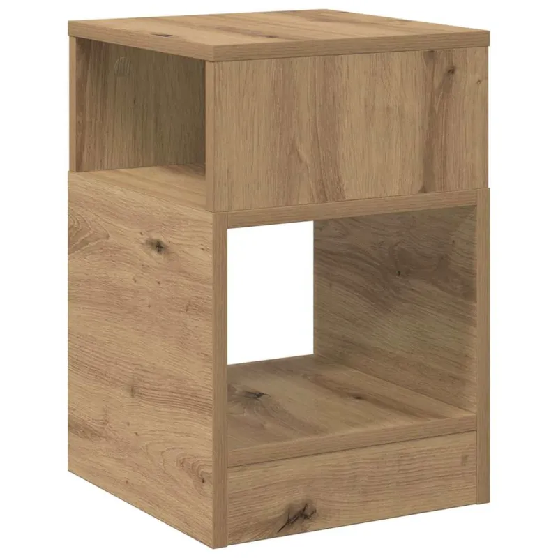 Žurnalinis staliukas 2 pcs Amatininkų ąžuolas 30,5 x 30 x 45 cm