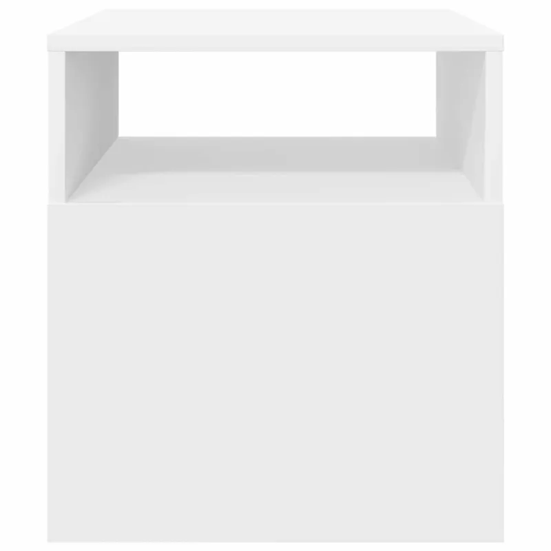 Žurnalinis staliukas 2 pcs Balta 40,5 x 40 x 45 cm