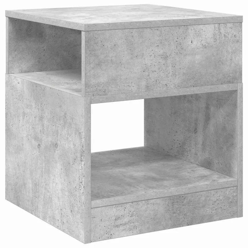 Žurnalinis staliukas Betono pilka 40,5 x 40 x 45 cm