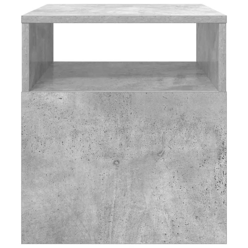 Žurnalinis staliukas 2 pcs Betono pilka 40,5 x 40 x 45 cm