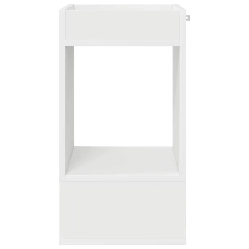 Žurnalinis staliukas 2 pcs Balta 30 x 30 x 56 cm
