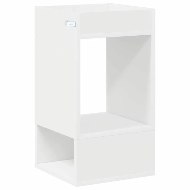 Žurnalinis staliukas 2 pcs Balta 30 x 30 x 56 cm