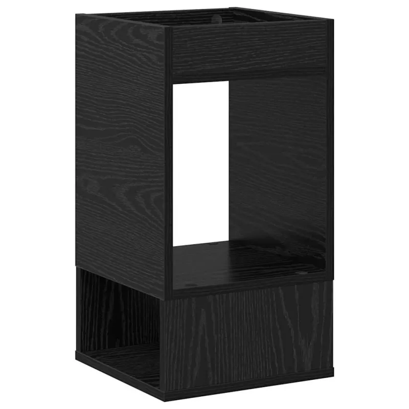 Žurnalinis staliukas 2 pcs Juodas ąžuolas 30 x 30 x 56 cm