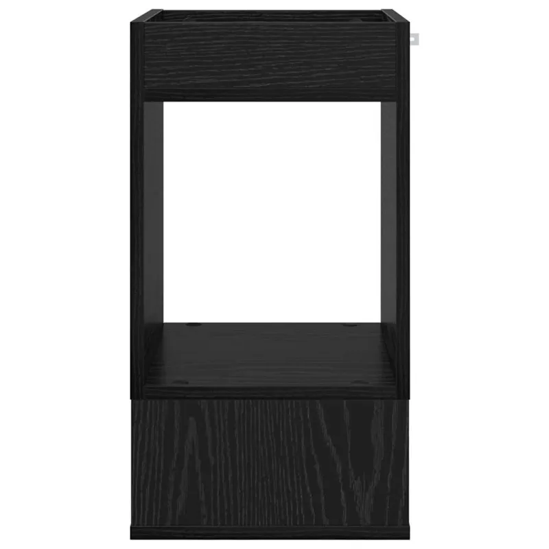 Žurnalinis staliukas 2 pcs Juodas ąžuolas 30 x 30 x 56 cm
