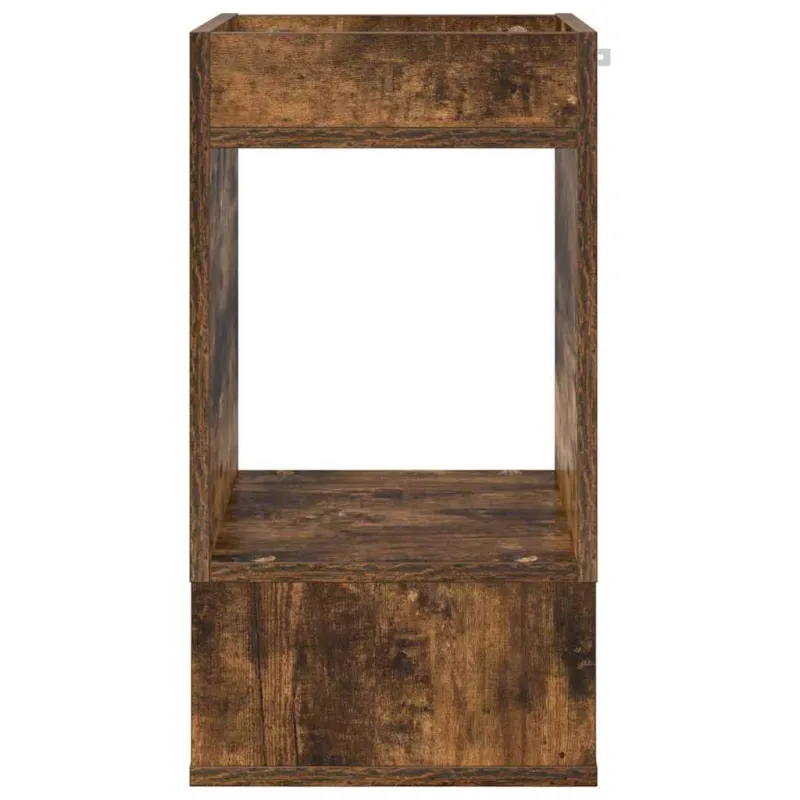 Žurnalinis staliukas 2 pcs Rūkyta ąžuolas 30 x 30 x 56 cm