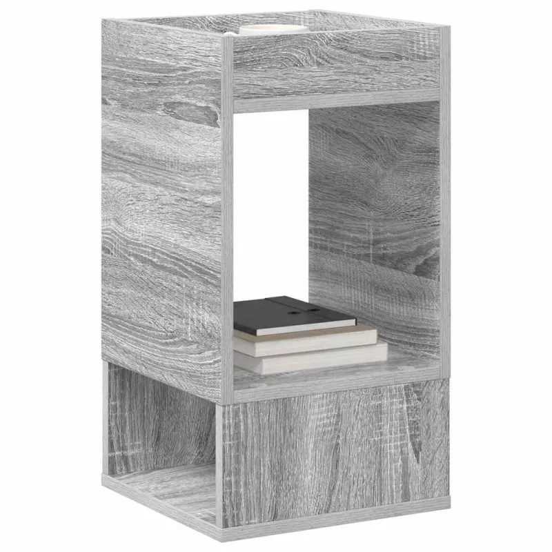 Žurnalinis staliukas 2 pcs Pilkas Sonoma 30 x 30 x 56 cm