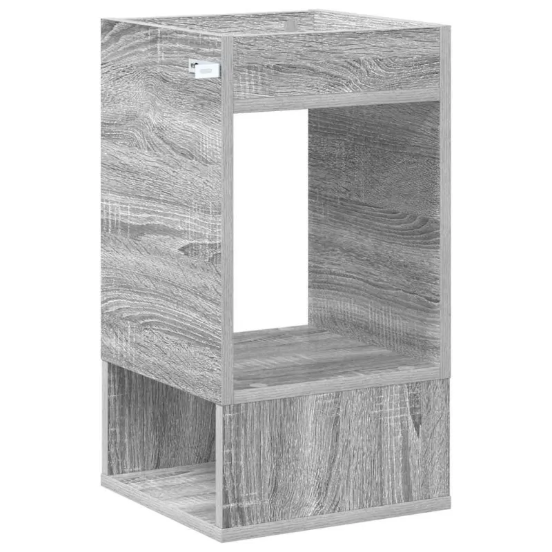 Žurnalinis staliukas 2 pcs Pilkas Sonoma 30 x 30 x 56 cm