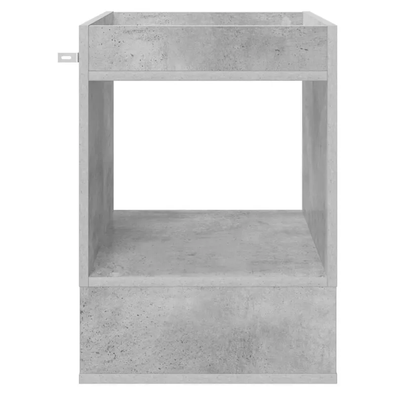 Žurnalinis staliukas Betono pilka 40 x 40 x 56 cm
