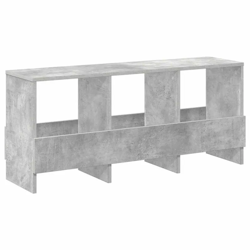 Žurnalų stovas Betono pilka 102 x 30 x 45 cm