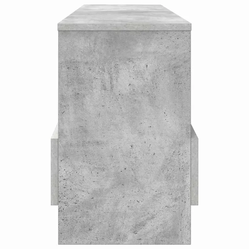 Žurnalų stovas Betono pilka 102 x 30 x 45 cm