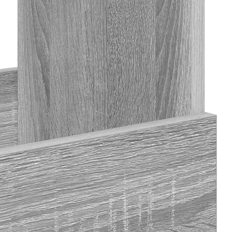 Žurnalų stovas 2 pcs Pilkas Sonoma 35 x 30 x 45 cm
