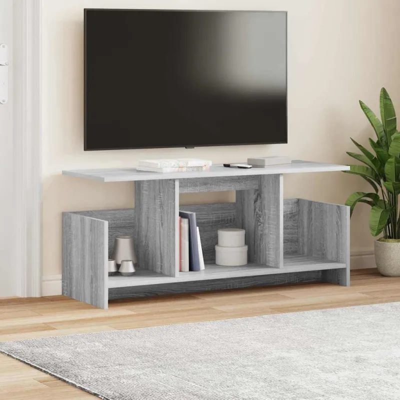 Televizoriaus stovas Pilkas Sonoma 102 x 35 x 45 cm