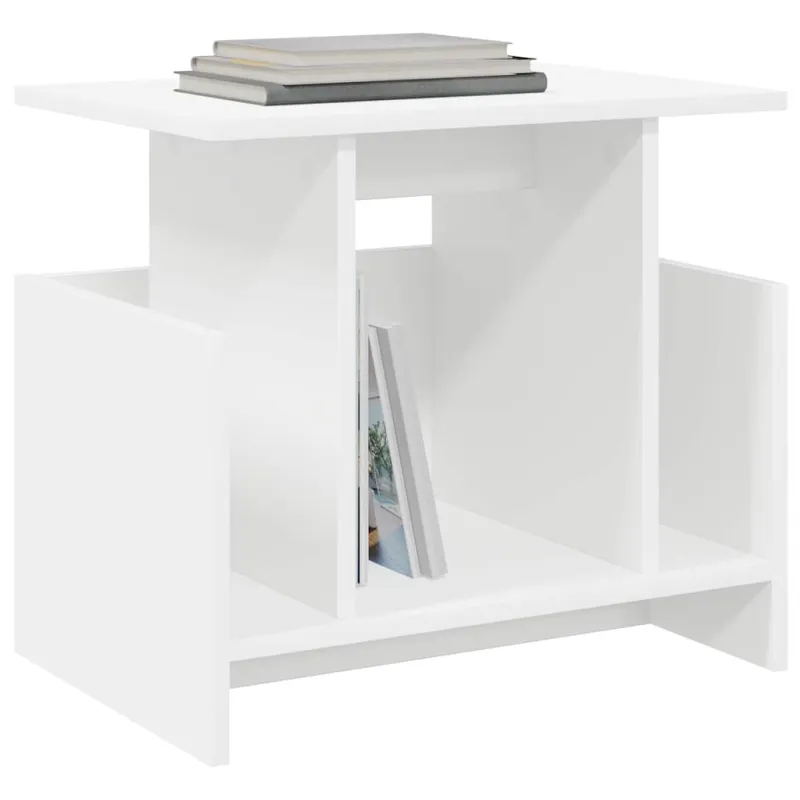 Televizoriaus stovas 2 pcs Balta 50 x 35 x 45 cm