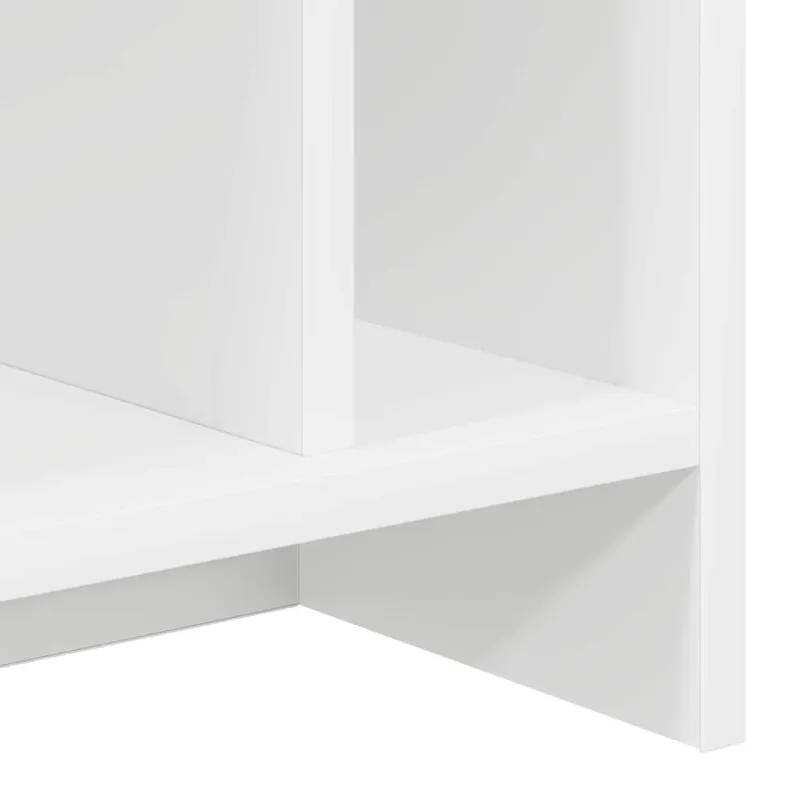 Televizoriaus stovas 2 pcs Balta 50 x 35 x 45 cm