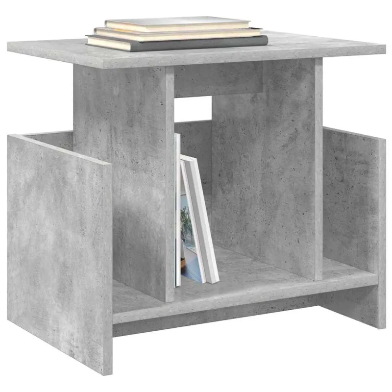 Televizoriaus stovas 2 pcs Betono pilka 50 x 35 x 45 cm