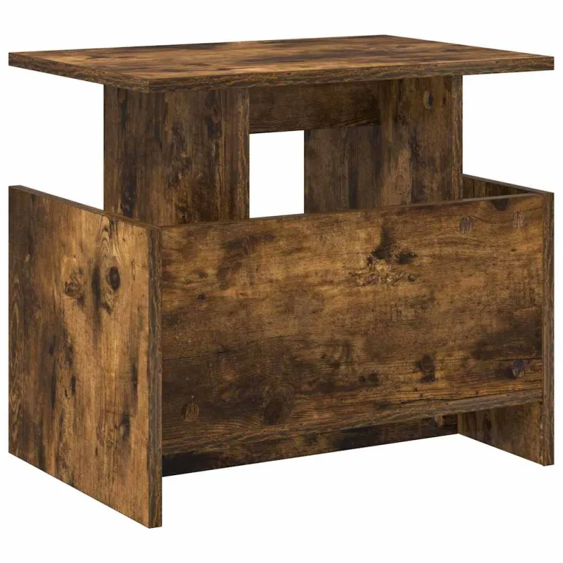 Televizoriaus stovas 2 pcs Rūkyta ąžuolas 50 x 35 x 45 cm