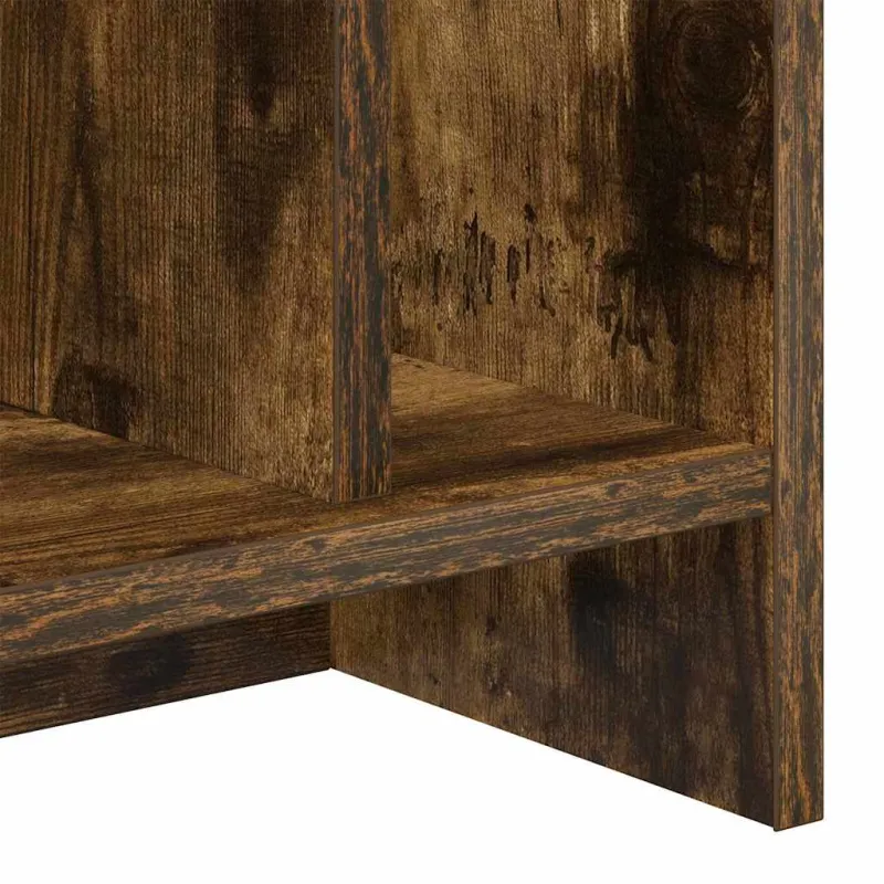 Televizoriaus stovas 2 pcs Rūkyta ąžuolas 50 x 35 x 45 cm