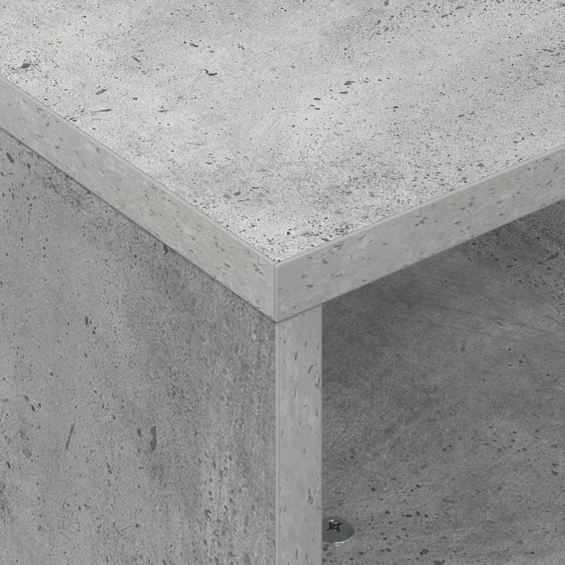 Staliukas su ratais Betono pilka 50,5 x 50 x 30 cm