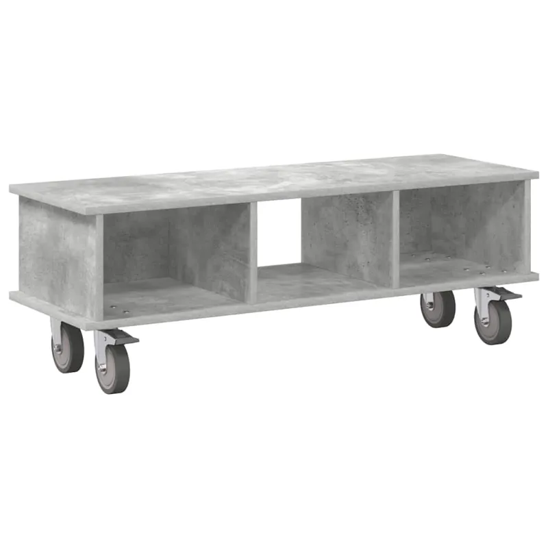 Televizoriaus stovas Betono pilka 100 x 35 x 35 cm