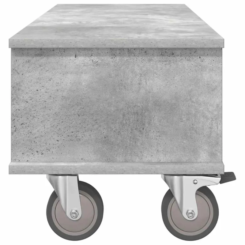 Televizoriaus stovas Betono pilka 100 x 35 x 35 cm